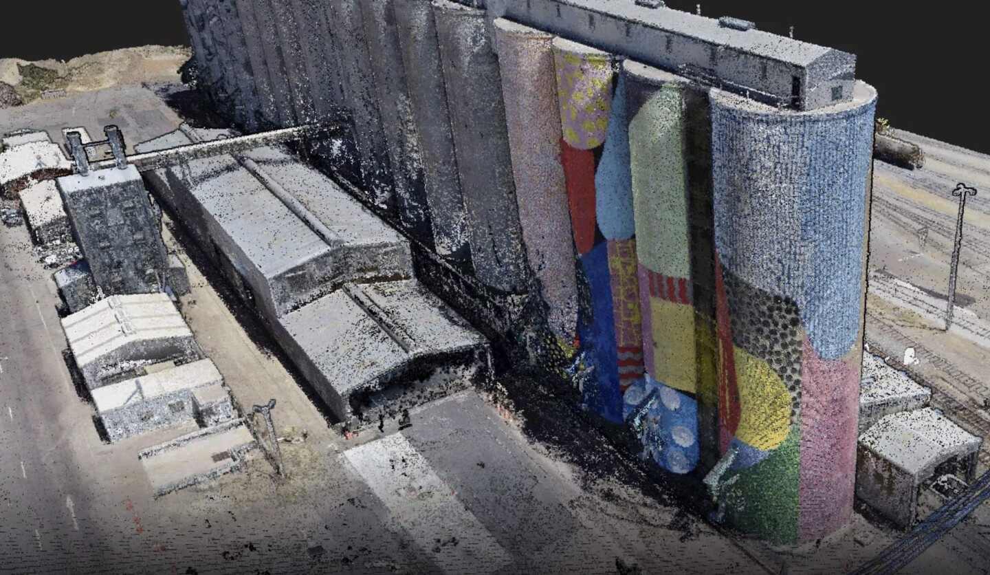 RM Surveys digital representation of CBH Avon Facility