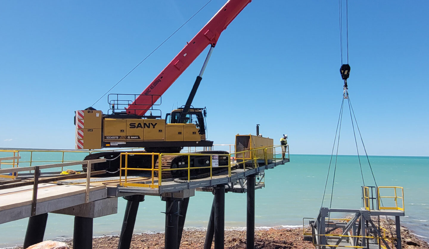RM Surveys celebrate the opening of new jetty, Town Beach Broome