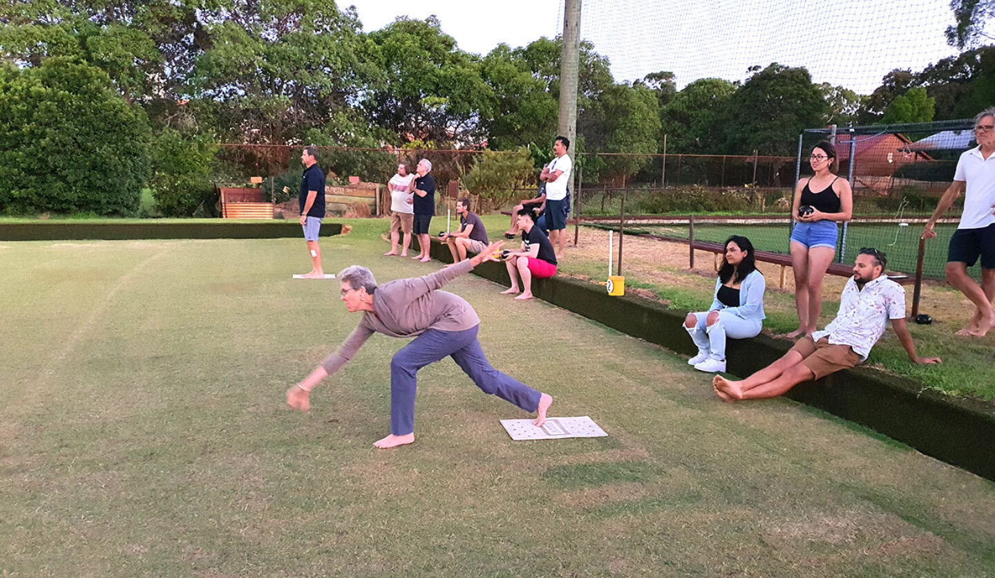 RM Surveys Social Club roll into 2022 with Barefoot Bowls